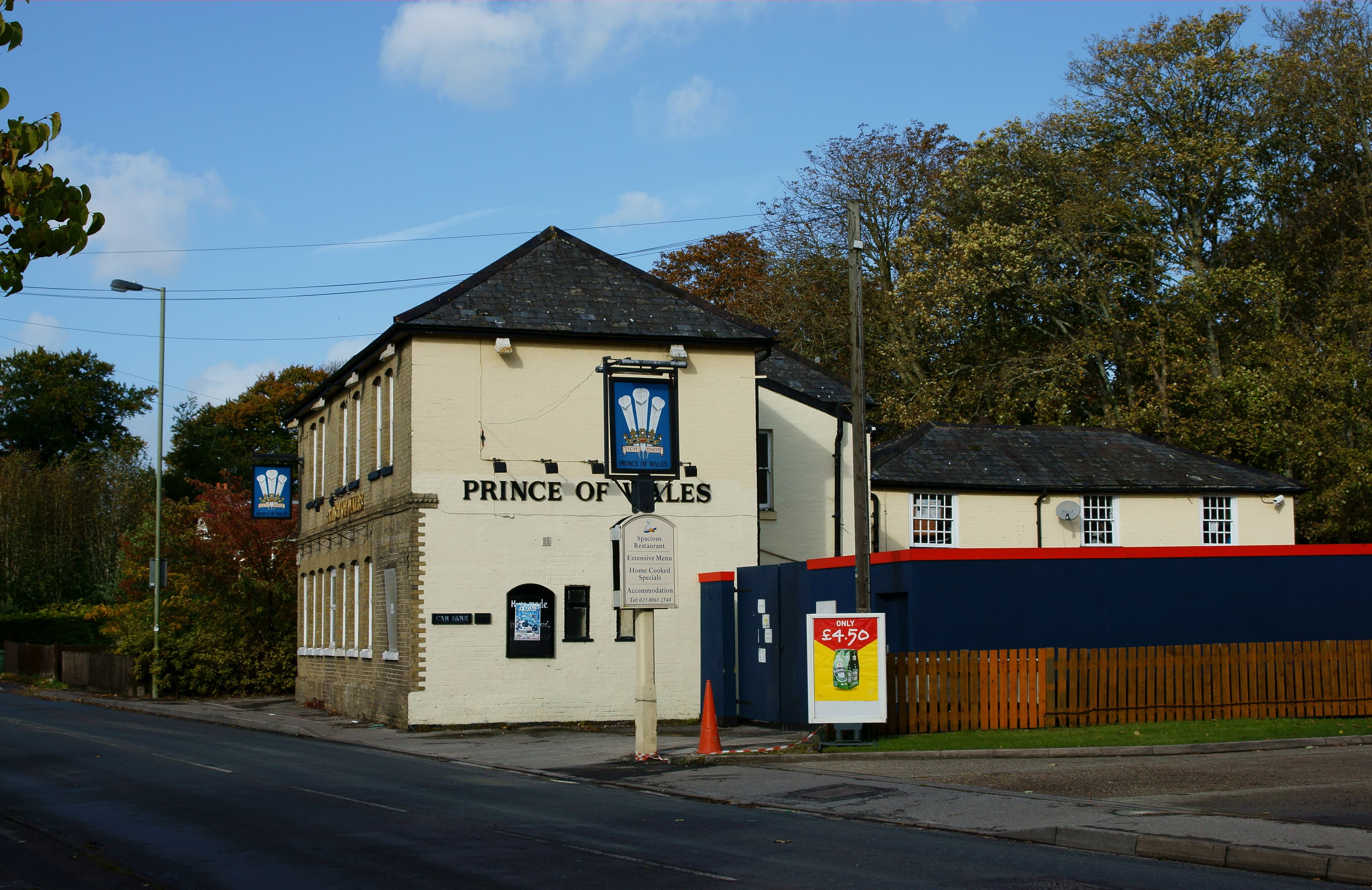 Prince of Wales pub, Bishopstoke, Hampshire